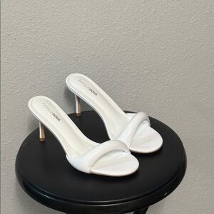 Fashion Nova Elegant White Heels